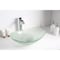 Anzzi Magician Deco-Glass Vessel Sink in Lustrous Frosted LS-AZ8127 - alternate 2